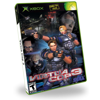 Virtua Cop 3 (Custom)3D Boxes Italic